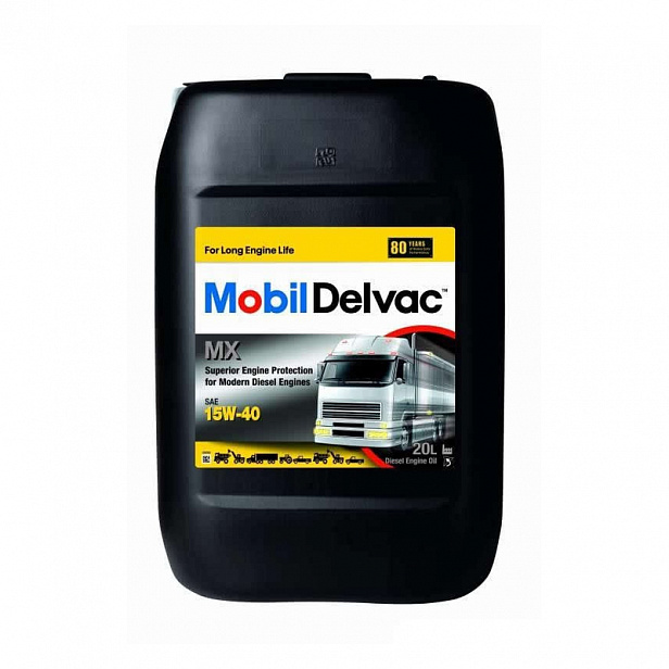 Масло моторное минеральное MOBIL Delvac MX 15W-40. Канистра 20л.